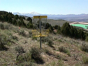 Exterior photograph of the Bengal Ridge Disc Golf Course in Pocatello, Idaho