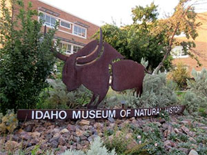 Exterior photograph of the Idaho Museum of Natural History in Pocatello, Idaho