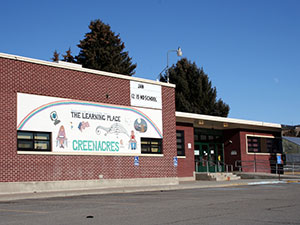 Greenacres Elementary School in Pocatello, Idaho