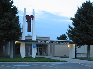 Highland High School in Pocatello, Idaho